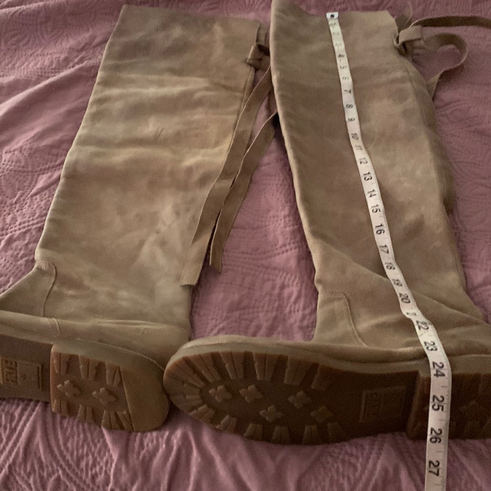 Frye OTK leather boots 10